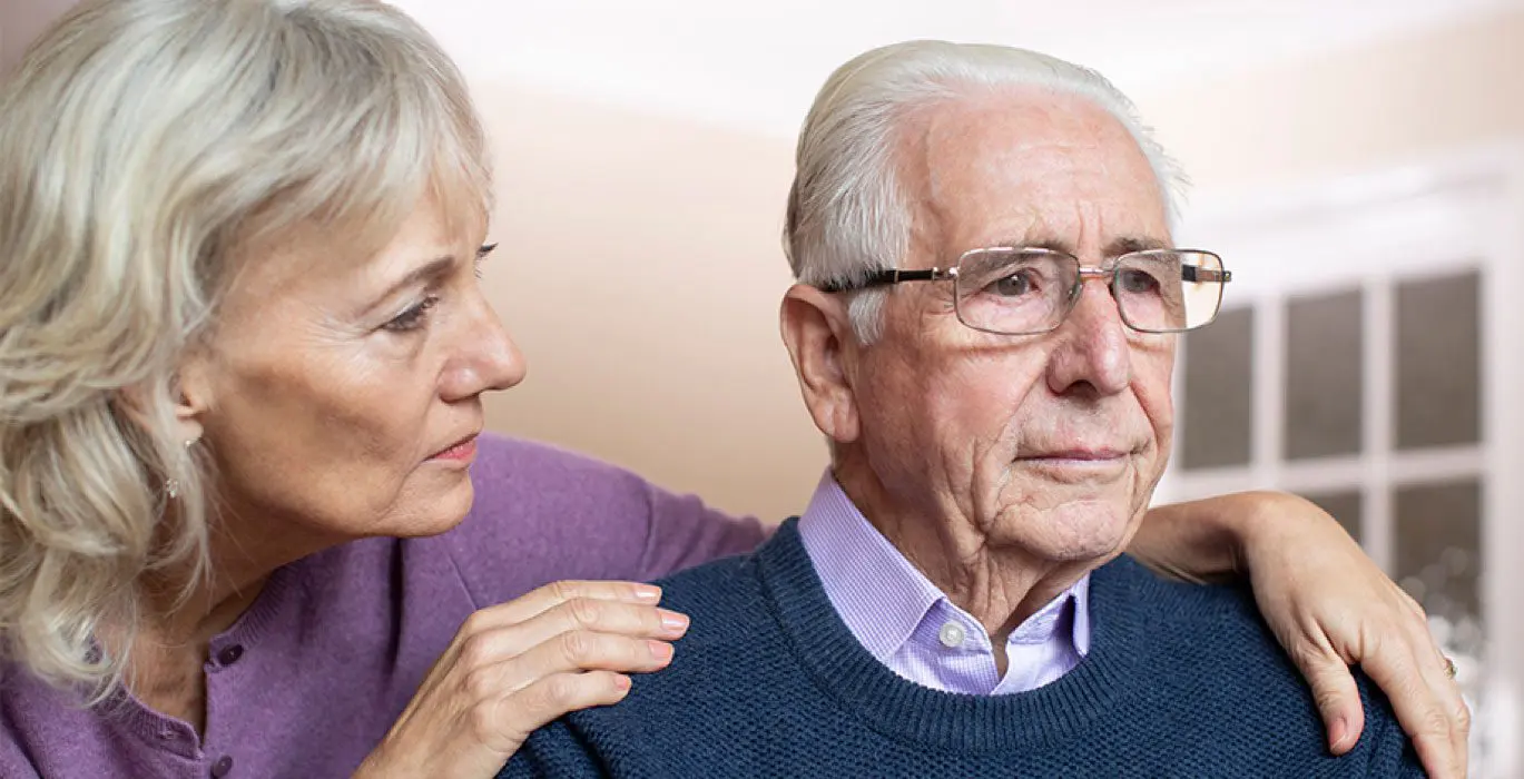 Dementia patients feel it if carer is stressed