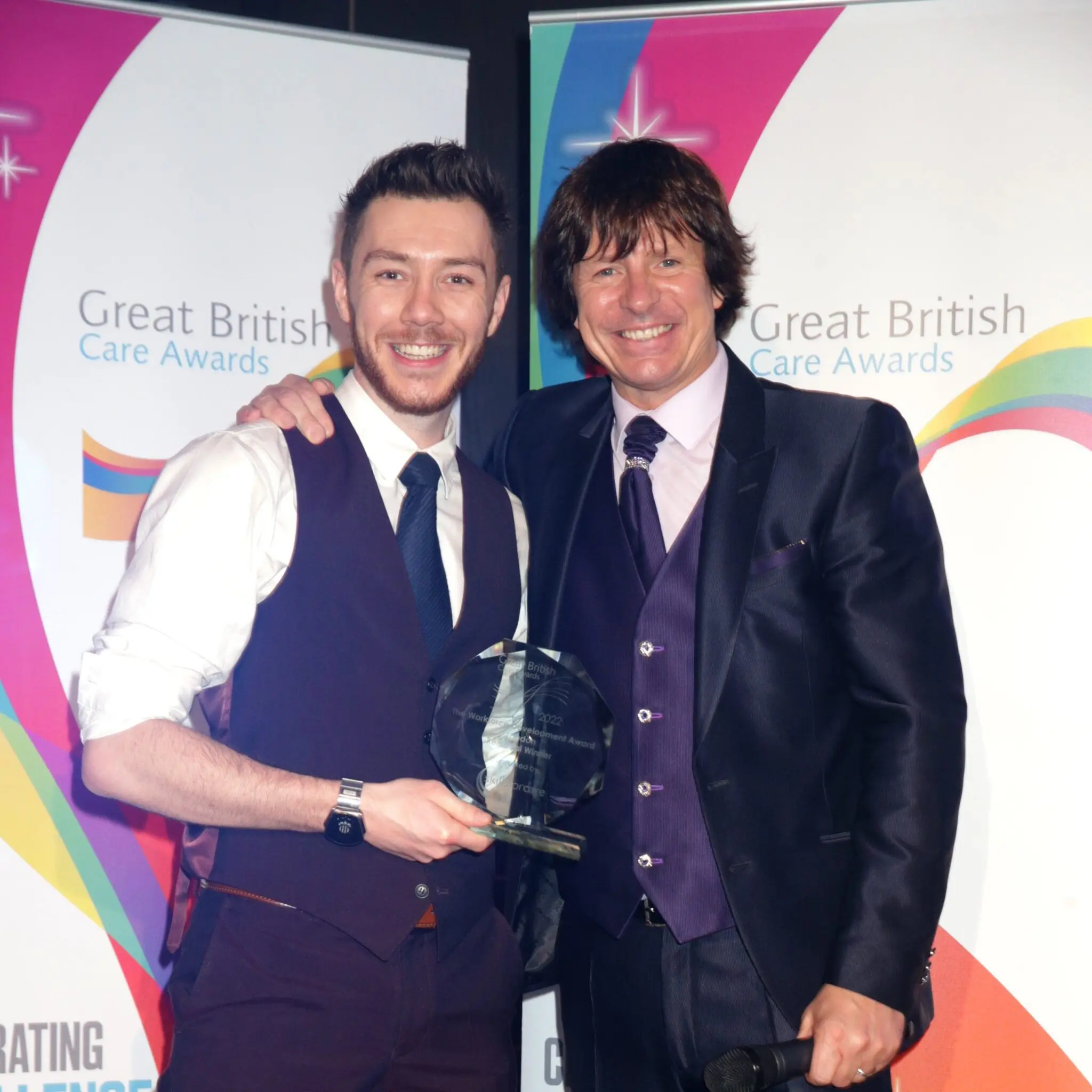 A win and commendation for training and recruitment at the regional Great British Care Awards