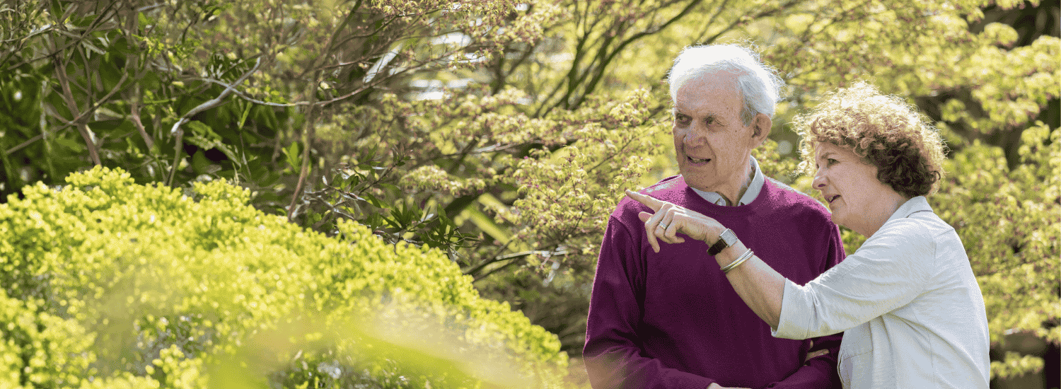 Complex care, carer with client